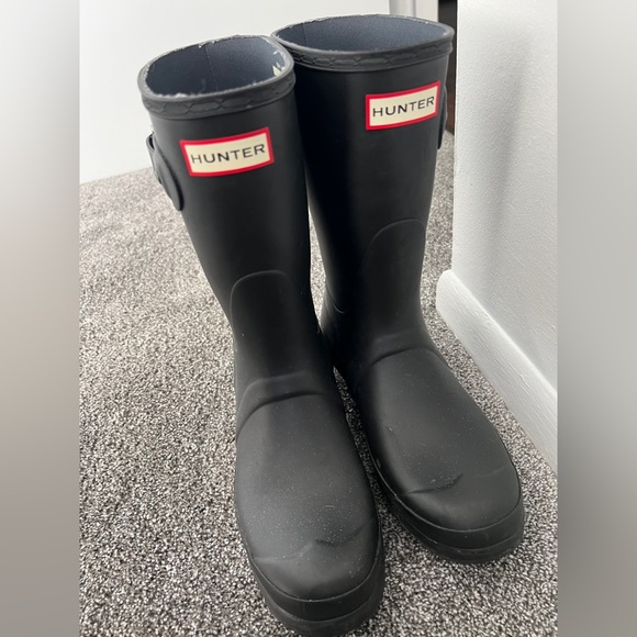 HUNTER Original Short Matte Rain Boot - Women's (BUNDLE) - Picture 6 of 11